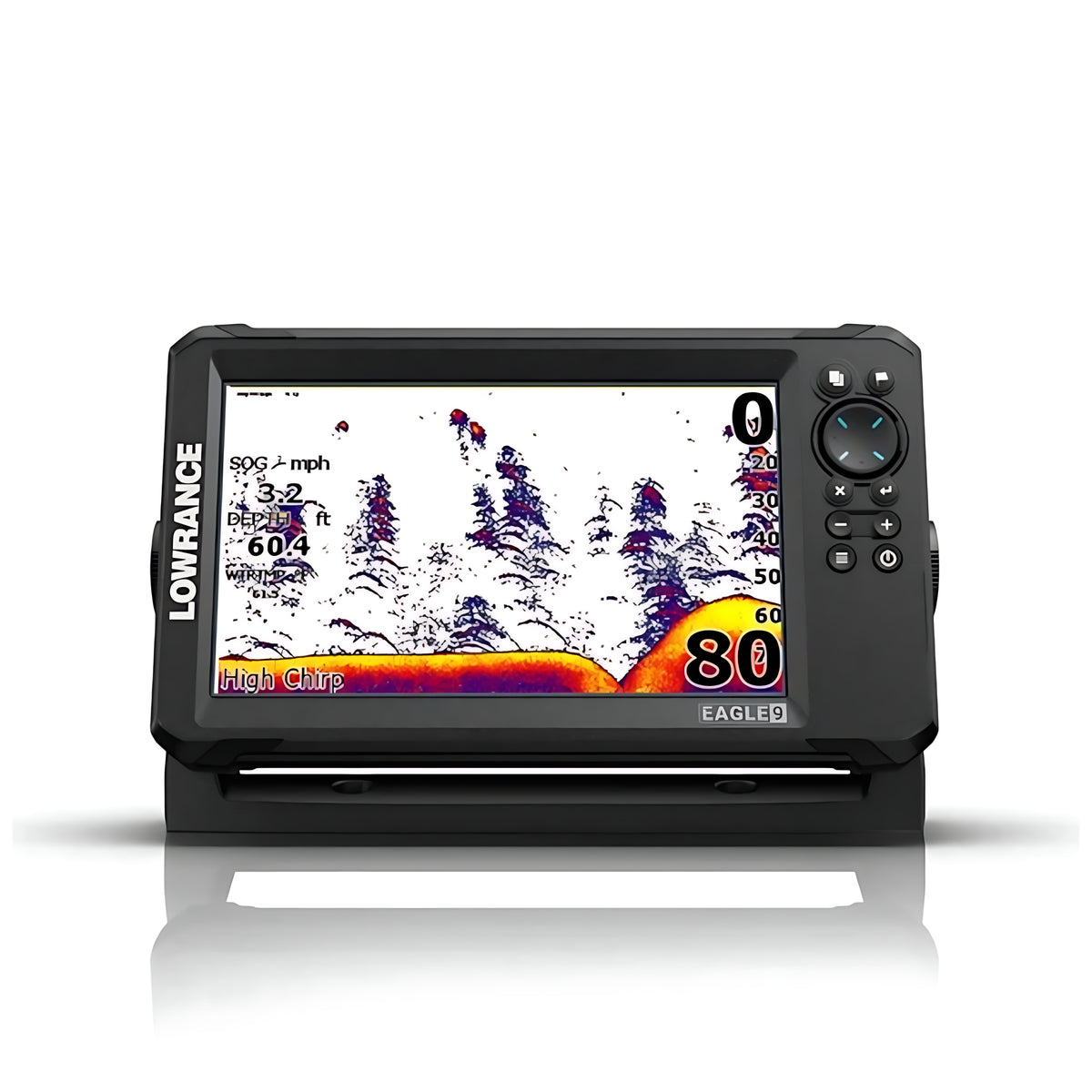 Lowrance Eagle 9 Fishfinder GPS 9" Sonar CHIRP Acque Profonde 60 metri