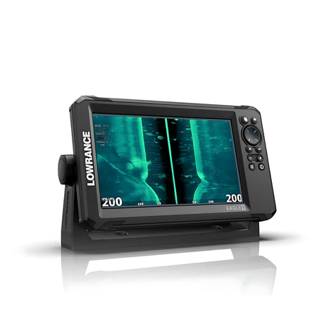Lowrance Eagle 9 Fishfinder GPS 9" Vista 3/4 Comandi Pulsanti