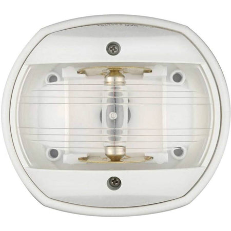 Fanale di navigazione Classic 12 con carcassa bianca, certificato per imbarcazioni fino a 12 metri.