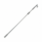 Mezzo marinaio telescopico EASY in alluminio anodizzato, regolabile, con punta in plastica e impugnatura ergonomica.