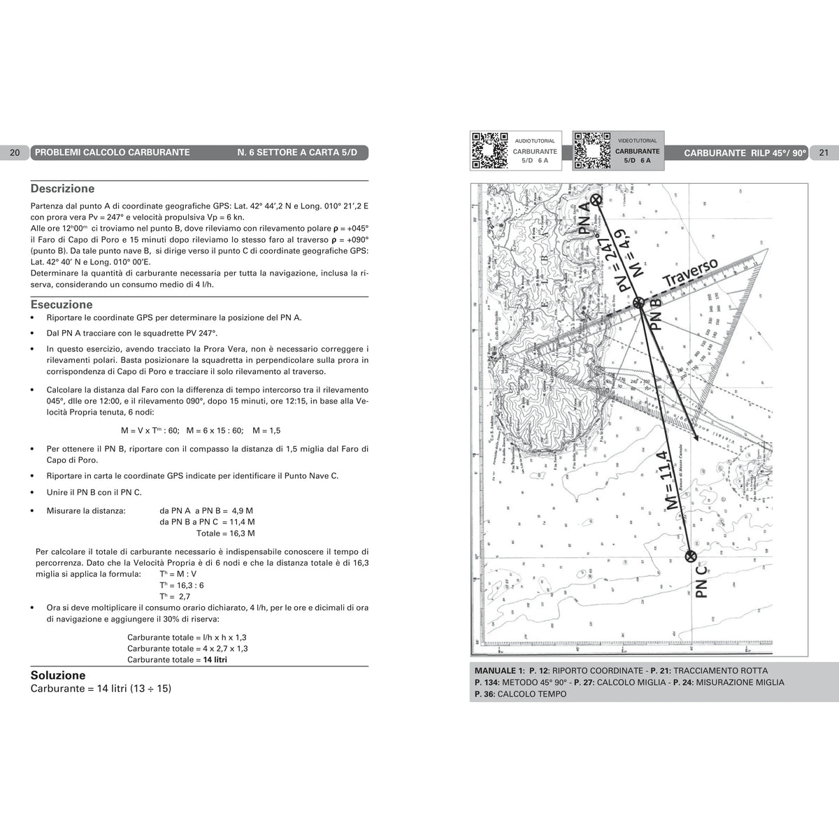 Esame carteggio patente nautica senza alcun limite dalla costa a vela e a motore. Con espansione online – pagina interna 7 dall'estratto dell'editore