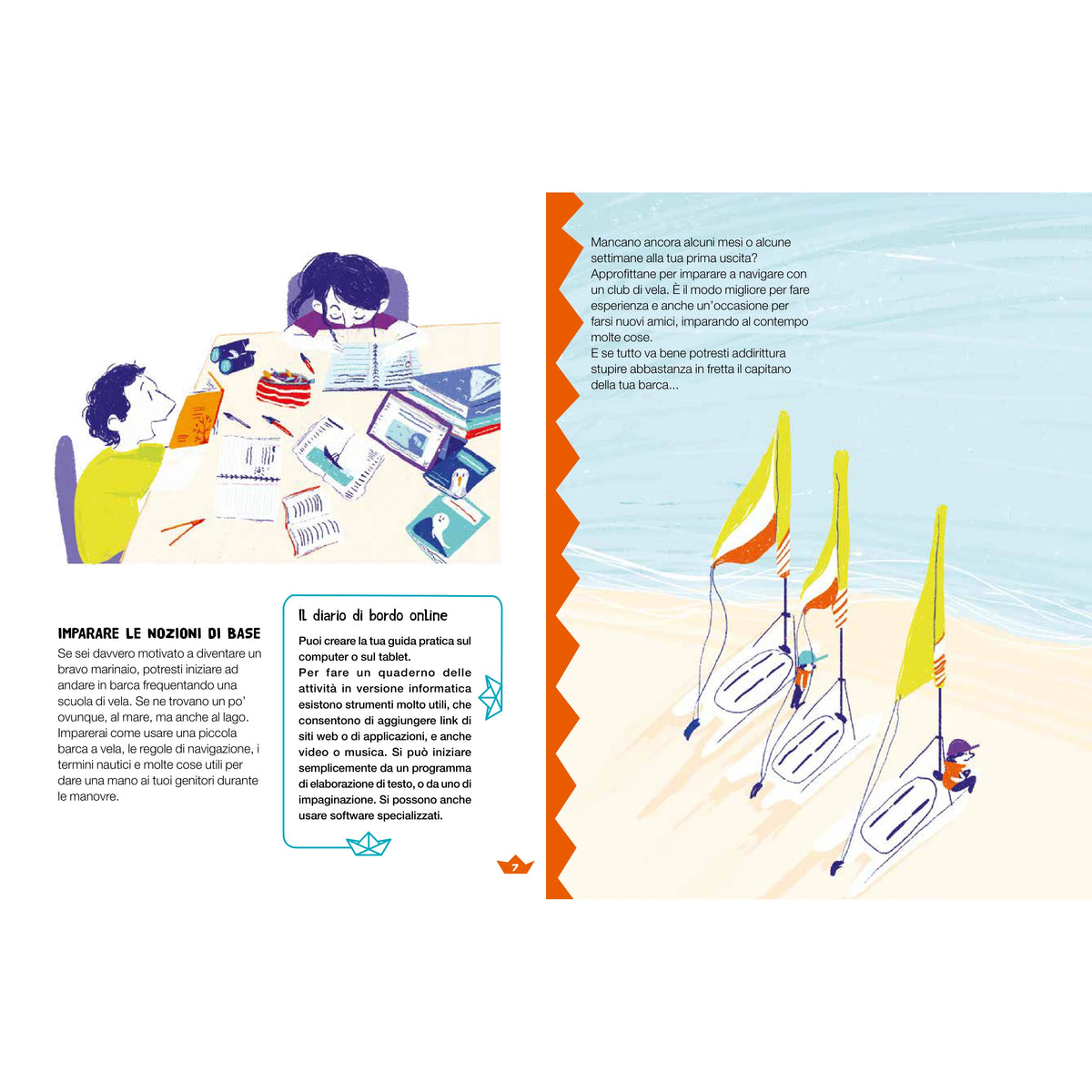 Scopriamo la vita a bordo! – pagina interna 4 dall'estratto dell'editore