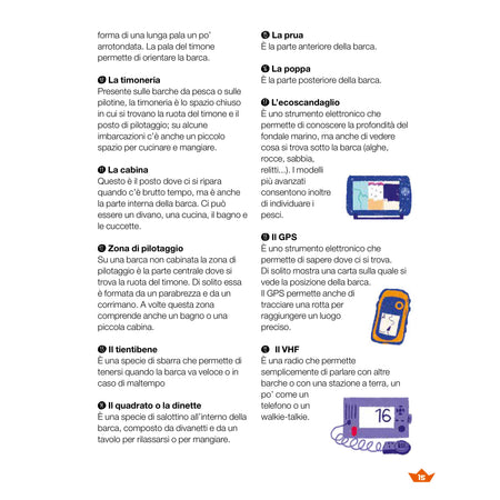Scopriamo la vita a bordo! – pagina interna 8 dall'estratto dell'editore
