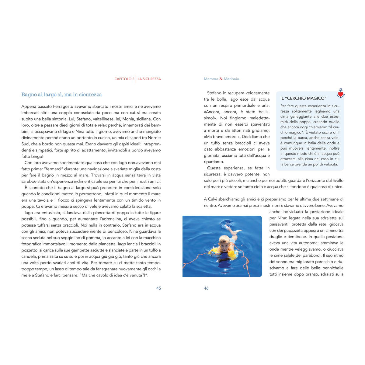 Mamma & marinaia – pagina interna 10 dall'estratto dell'editore