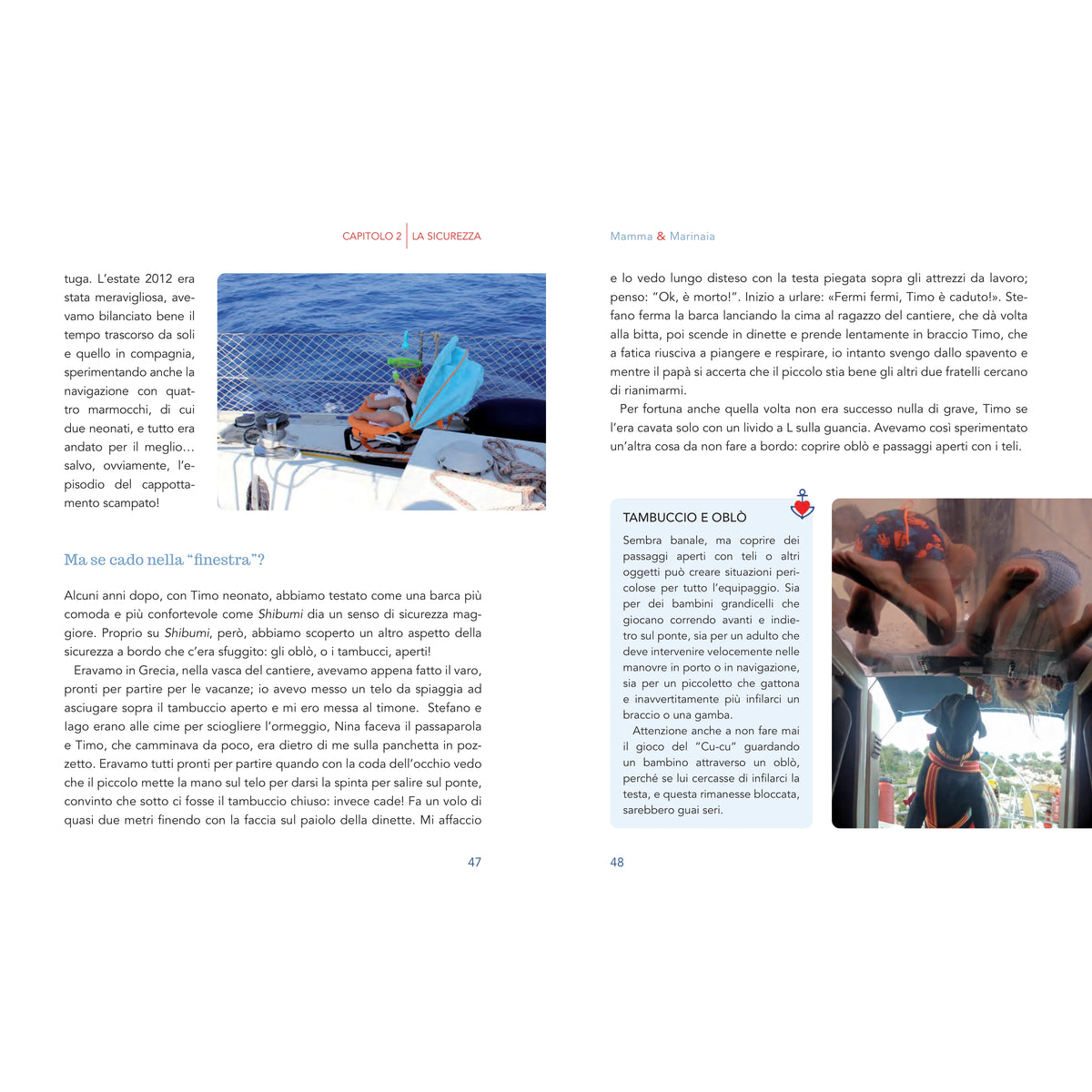 Mamma & marinaia – pagina interna 11 dall'estratto dell'editore