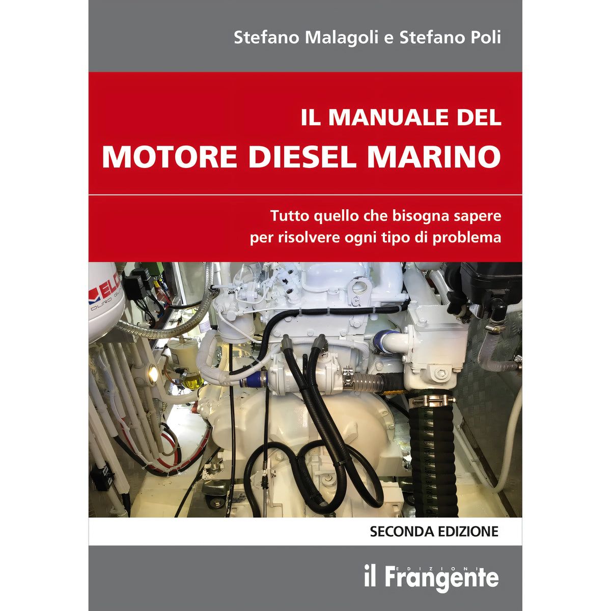 Copertina Il manuale del motore diesel marino, Edizioni il Frangente