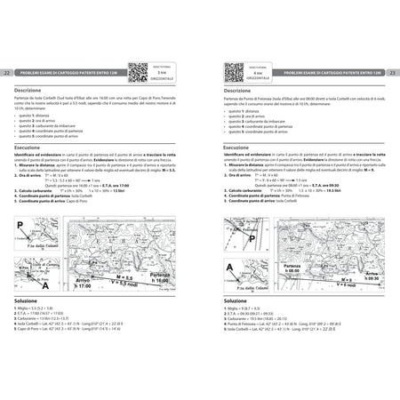 Esame di carteggio patente nautica entro 12 miglia dalla costa. Con espansione online – pagina interna 3 dall'estratto dell'editore