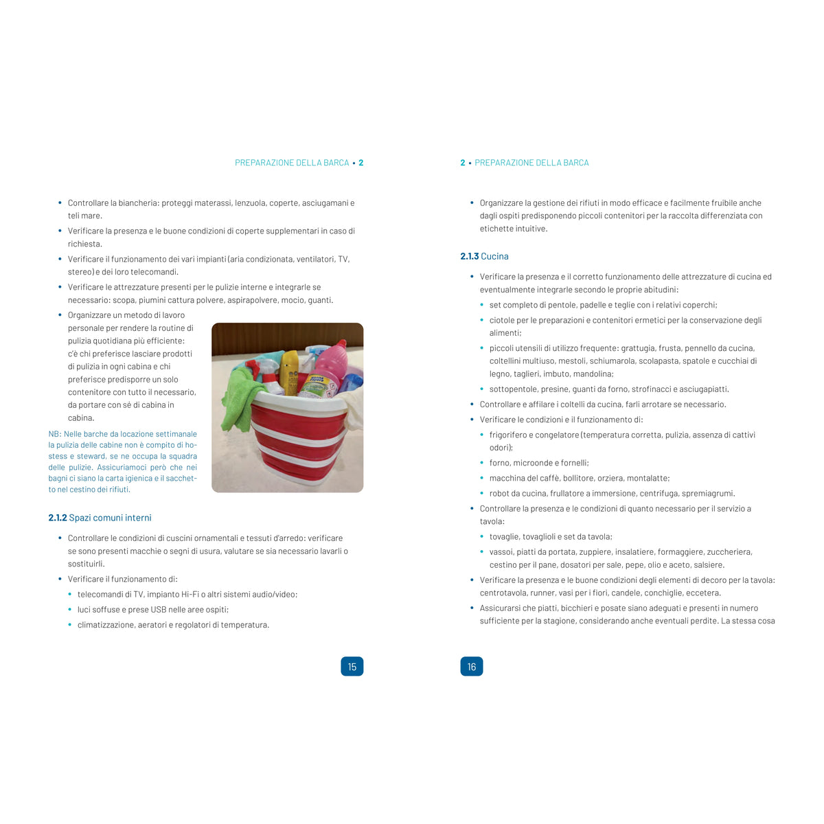 HOSTESS E STEWARD a bordo di barche a vela e a motore – pagina interna 7 dall'estratto dell'editore