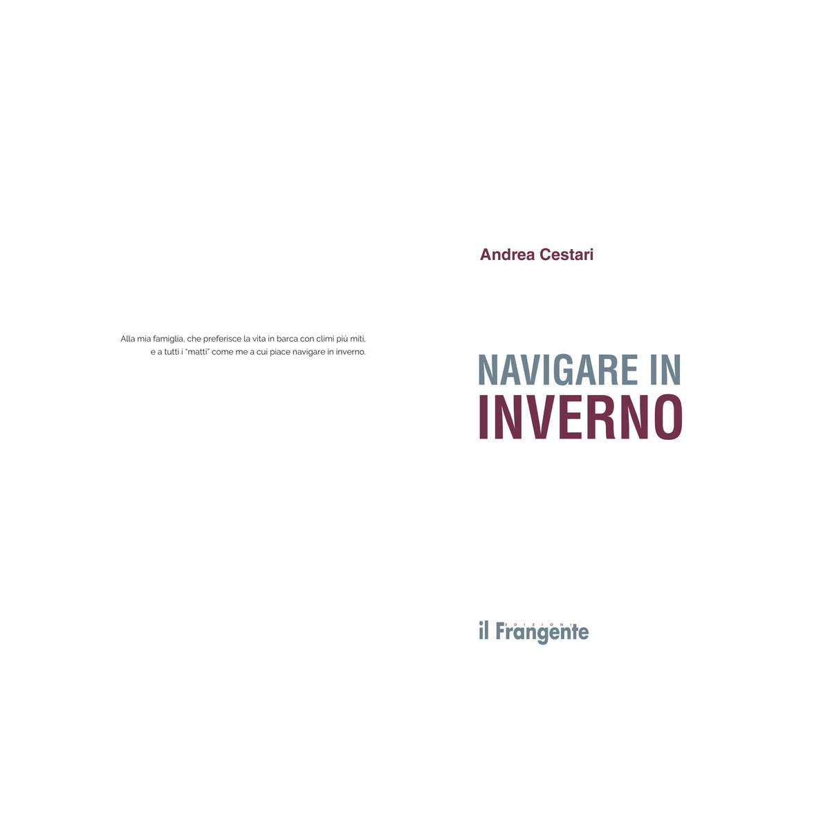 Navigare in inverno – pagina interna 1 dall'estratto dell'editore