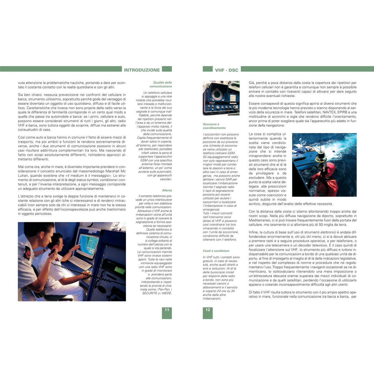 VHF – DSC – pagina interna 3 dall'estratto dell'editore