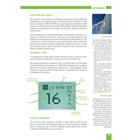 VHF – DSC – pagina interna 6 dall'estratto dell'editore