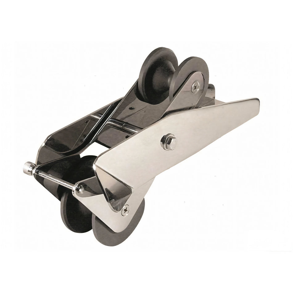 Musone Basculante Aster di Prua in Acciaio Inox 316 – 330 mm