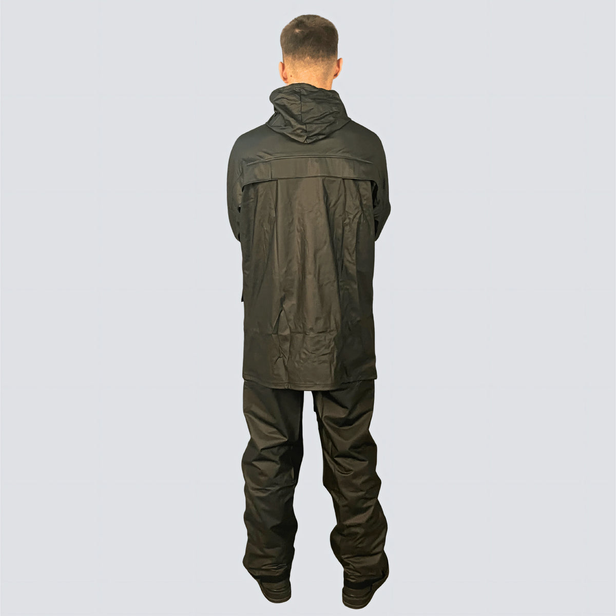 OCEAN® Weather Comfort, completo antipioggia giacca e pantaloni, colore nero