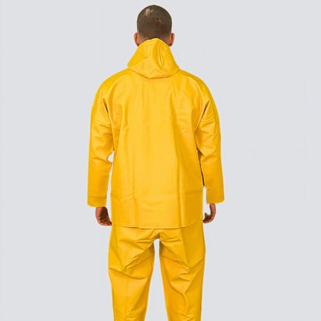 OCEAN® Weather Heavy, giacca antipioggia in PVC 700 g/m², colore giallo