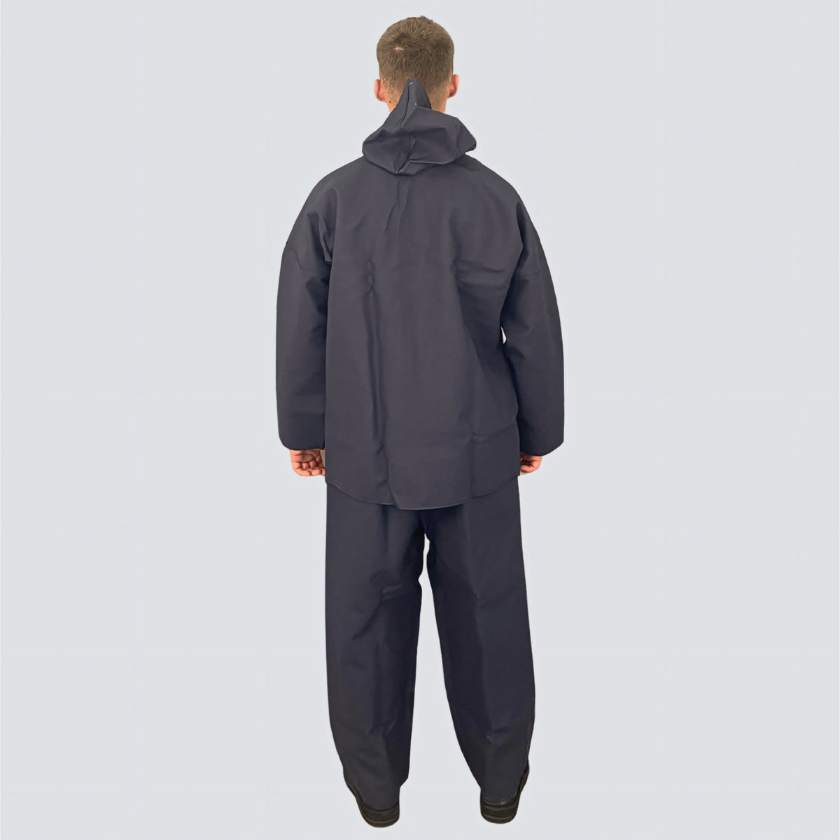 OCEAN® Weather Heavy, giacca antipioggia in PVC 700 g/m², colore blu navy