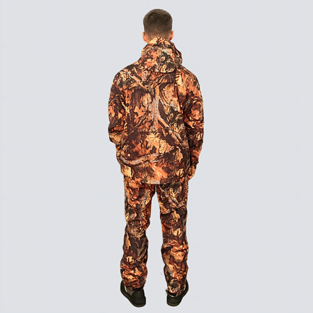 OCEAN® Outdoor High Performance, giacca impermeabile in poliestere riciclato con membrana TPU, colore mimetico