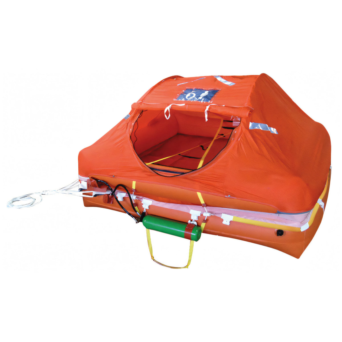 Zattera di salvataggio Osculati Oceanlife con grab bag in valigia