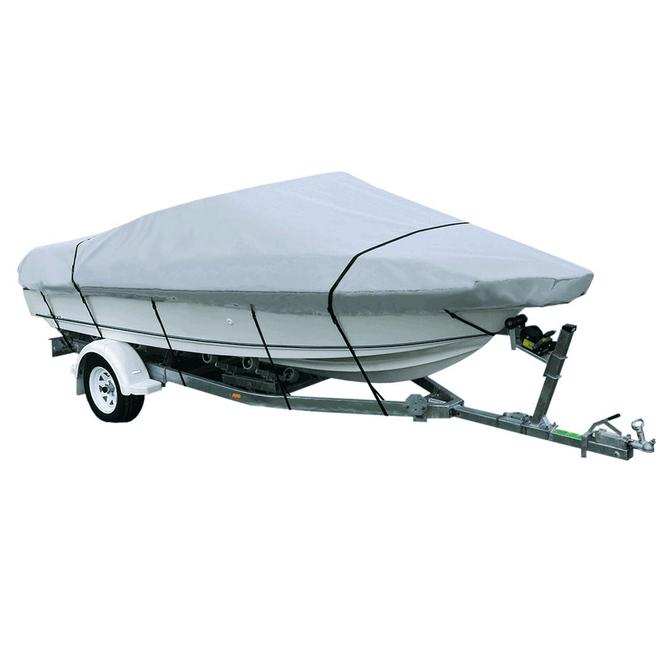 Telo Copribarca Universale Oceansouth in tessuto ATLAS CANVAS da 220 g/m², ideale per rimorchio e protezione tutto l'anno.