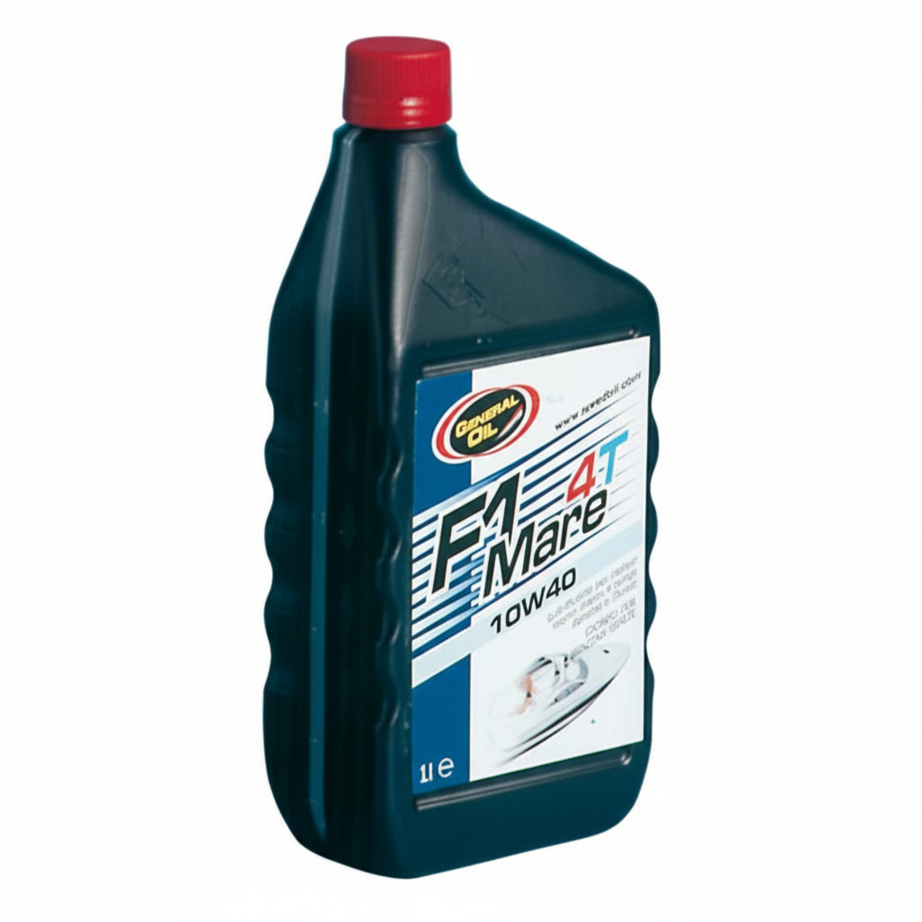 Olio motore GENERAL OIL Marine Speed 4 Tempi SAE 10W-40 a base sintetica per motori entrobordo e fuoribordo, ideale per condizioni gravose.