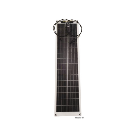 Pannello solare flessibile Osculati ultra-sottile con celle monocristalline aerospaziali ad alta efficienza e connettori MC4. 45W1120x282x2_5mm