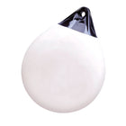 Parabordi a pera Majoni serie A Heavy Duty disponibili in bianco e rosso in 5 misure da 350 a 850 mm di diametro