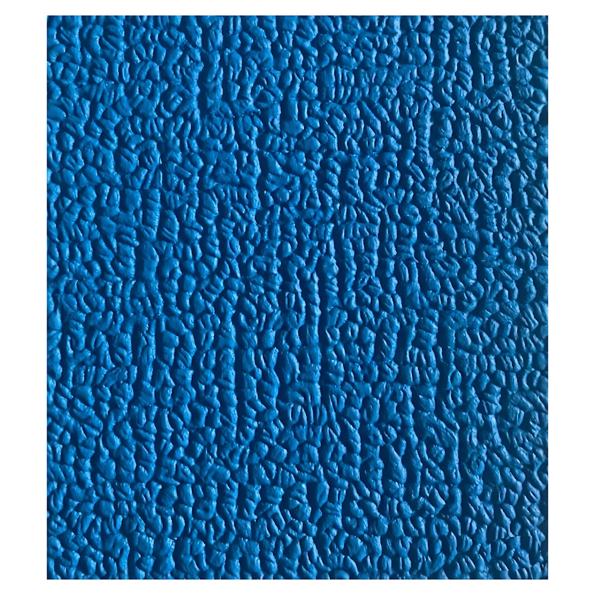 Rivestimento per pavimenti nautici in PVC modello Lario colore 290 Azzurro, disegno effetto bouclé con supporto telato.