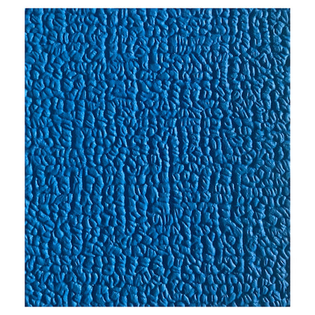 Rivestimento per pavimenti nautici in PVC modello Lario colore 290 Azzurro, disegno effetto bouclé con supporto telato.