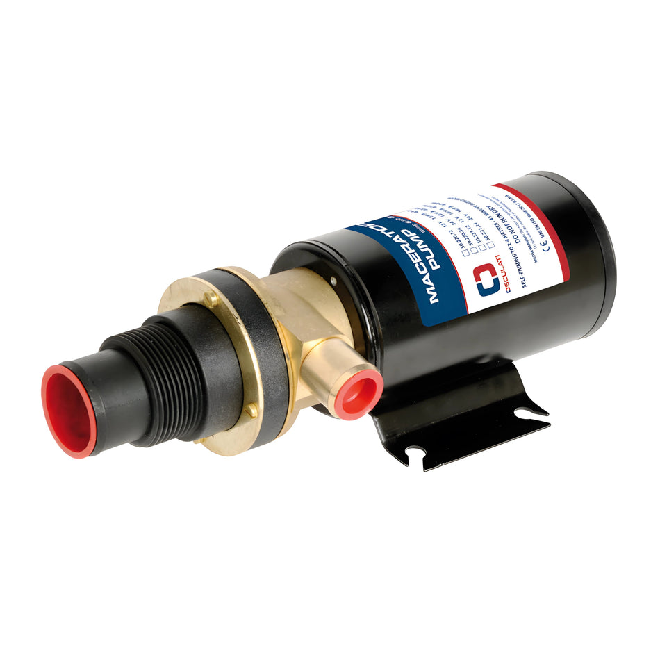 Pompa maceratore nautica autoadescante Made in Italy per lo svuotamento rapido dei serbatoi acque nere.