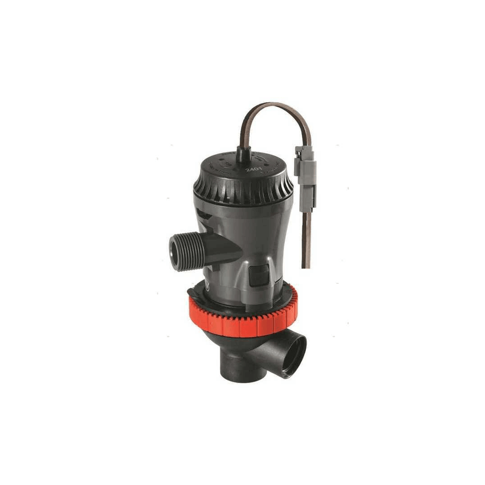 Pompa ossigenatrice per vasca del vivo Johnson SPX Aqua Flex con motore a cartuccia sostituibile.