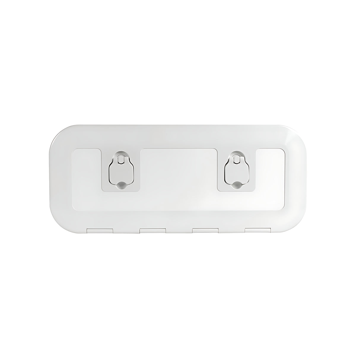 Portello d'ispezione FLUSH CE bianco pedonabile con apertura 180° certificato direttiva 2013/53/UE disponibile in 5 misure