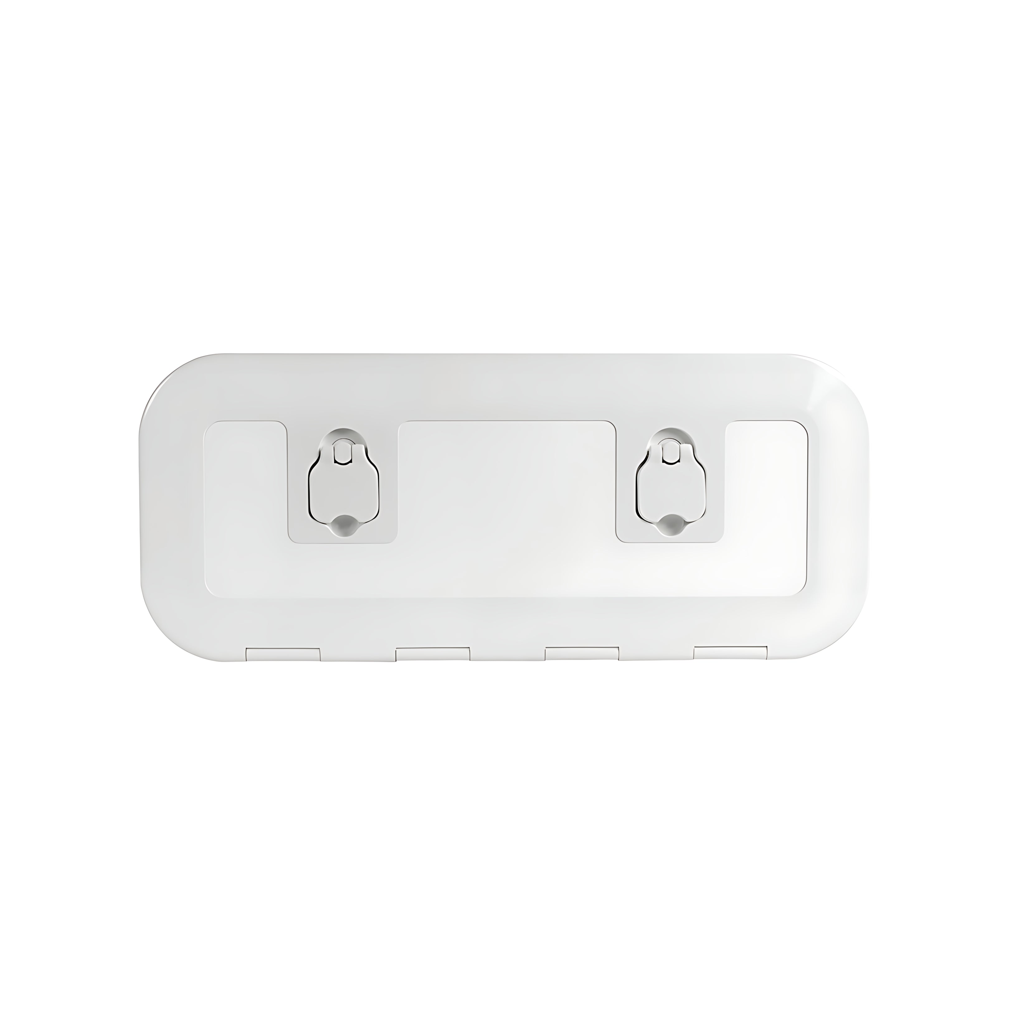 Portello d'ispezione FLUSH CE bianco pedonabile con apertura 180° certificato direttiva 2013/53/UE disponibile in 5 misure
