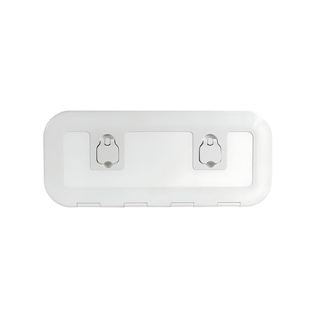 Portello d'ispezione FLUSH CE bianco pedonabile con apertura 180° certificato direttiva 2013/53/UE disponibile in 5 misure