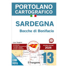 Copertina Portolano Cartografico Sardegna Bocche di Bonifacio 2026 n.13, con mappe nautiche e waypoint | Onautica