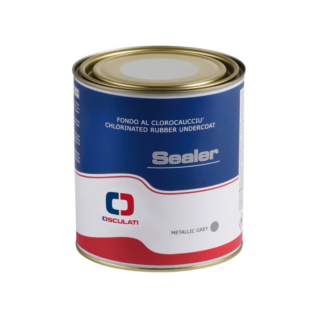 Primer monocomponente al clorocaucciù sigillante per vecchie antivegetative e carene.