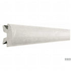Profilo parabordo Bottazzo in PVC bianco H37 mm Tessilmare a doppia camera ammortizzante