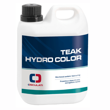 Protettivo Teak Hydro Color a base acqua senza solventi per legno barca.