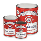 Protettivo Teak Wonder Dressing & Sealer non oleoso per coperta barca effetto dorato.