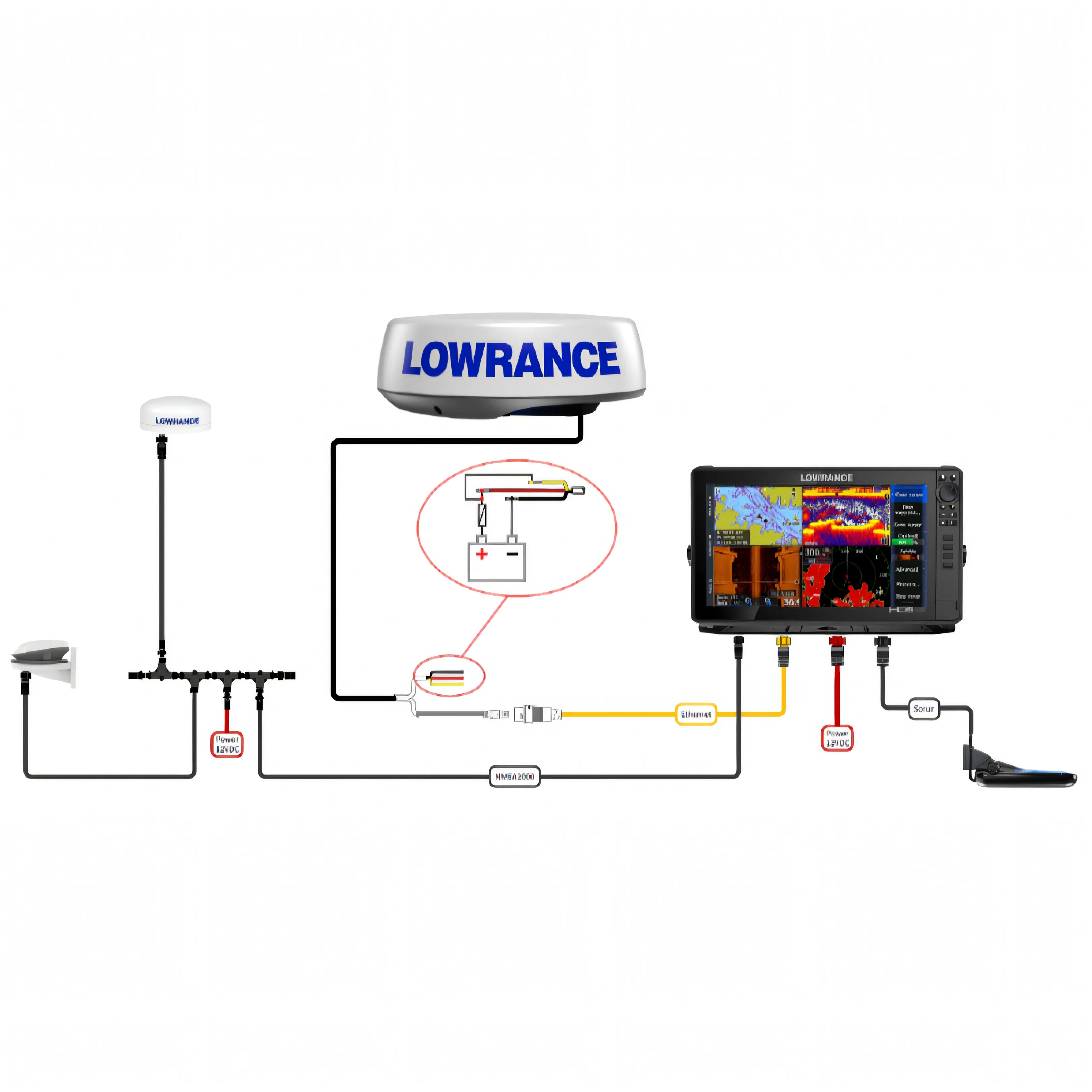 Radar Simrad Halo 20+ dome a stato solido con VelocityTrack e Dual Range
