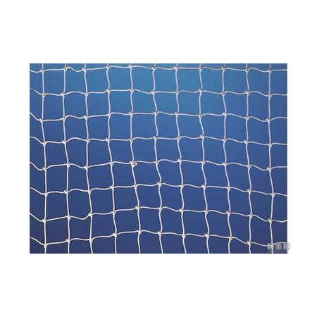 Rete di protezione bianca per battagliola barca tipo saldato a rombi.