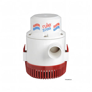 Pompa di sentina a immersione Rule nera in acetal