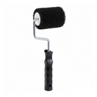 Rullino ricambio 10 cm in spugna poliuretano grana media per vernici antiscivolo.