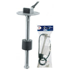 Sensore di livello verticale Osculati in acciaio inox 316 color argento, flangia S5 a 5 fori, 240-33 Ohm