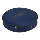 Sacca porta salvagente anulare Motomarine blu navy in PVC con zip, forma circolare piatta | Onautica