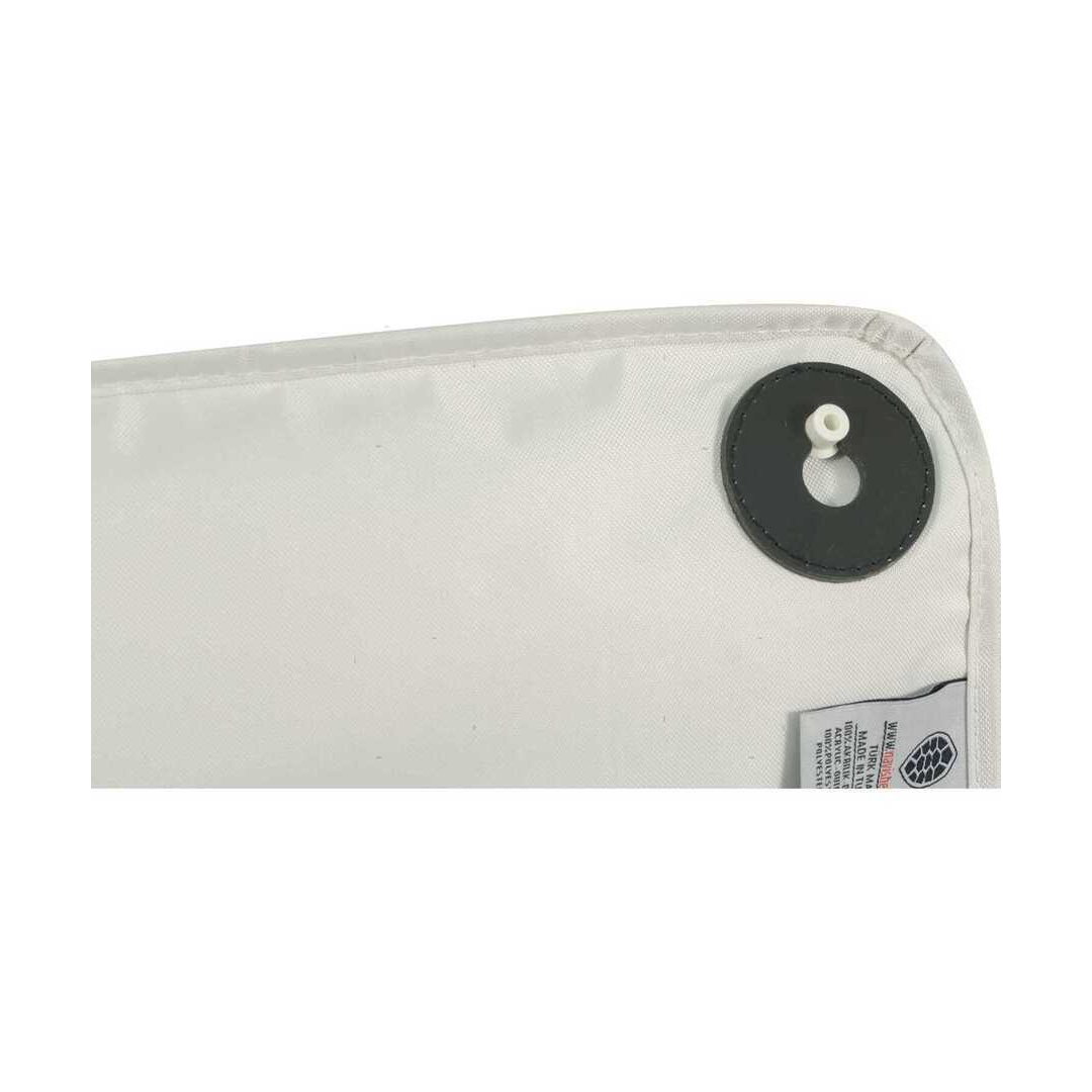 Sacca portaoggetti piccola da pozzetto Navishell in tessuto acrilico con fondo a rete.