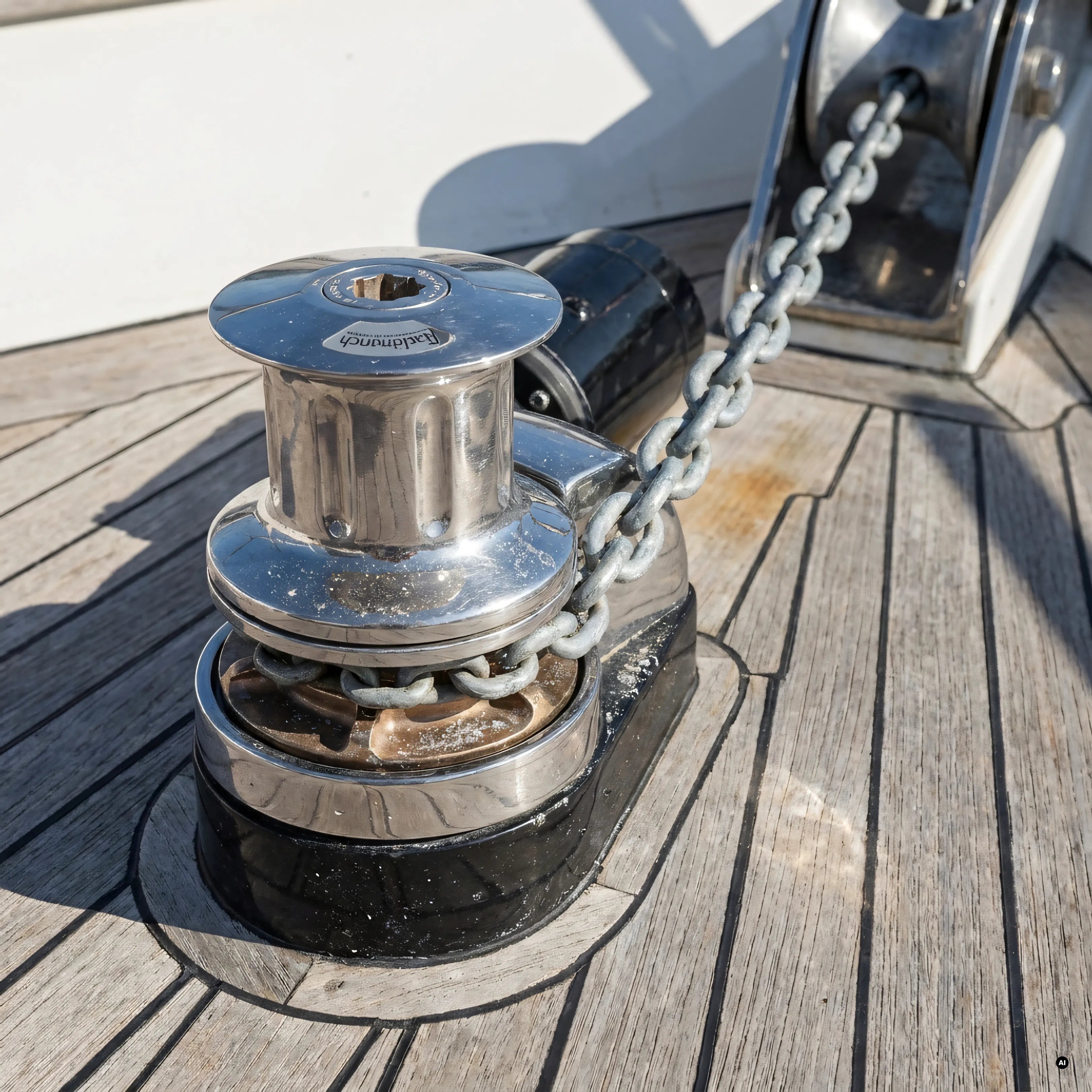 verricello salpancora italwinch smart r1 — in uso a bordo