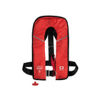 Salvagente autogonfiabile Osculati 150N rosso e nero, cintura di sicurezza, attivatore manuale/automatico | Onautica