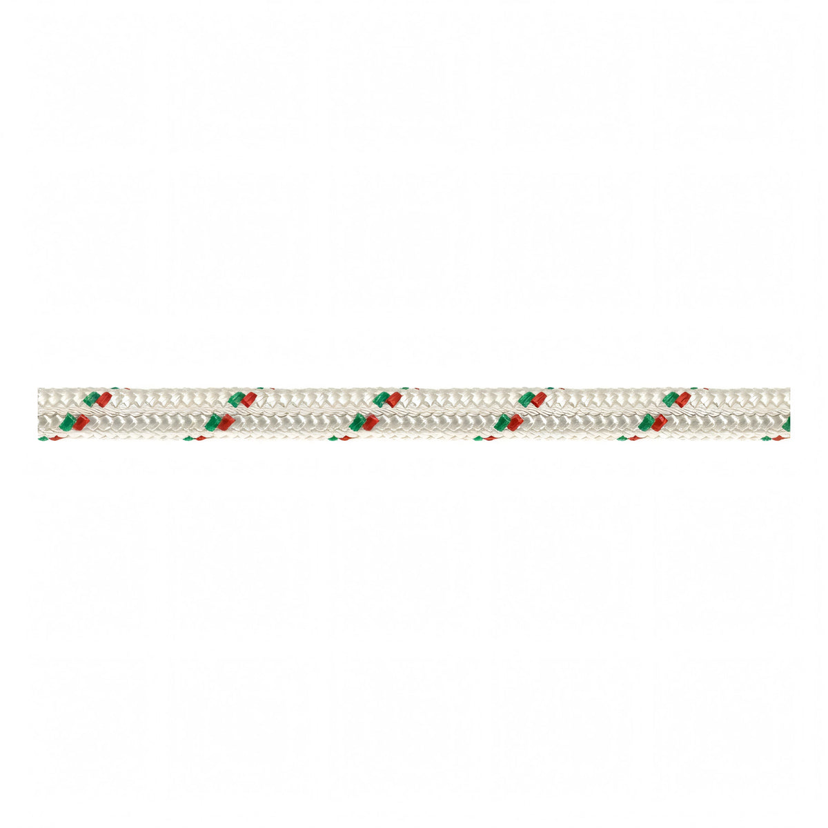 Scotta doppia treccia Sebino Ø 12 mm bianca con segnalino verde e rosso