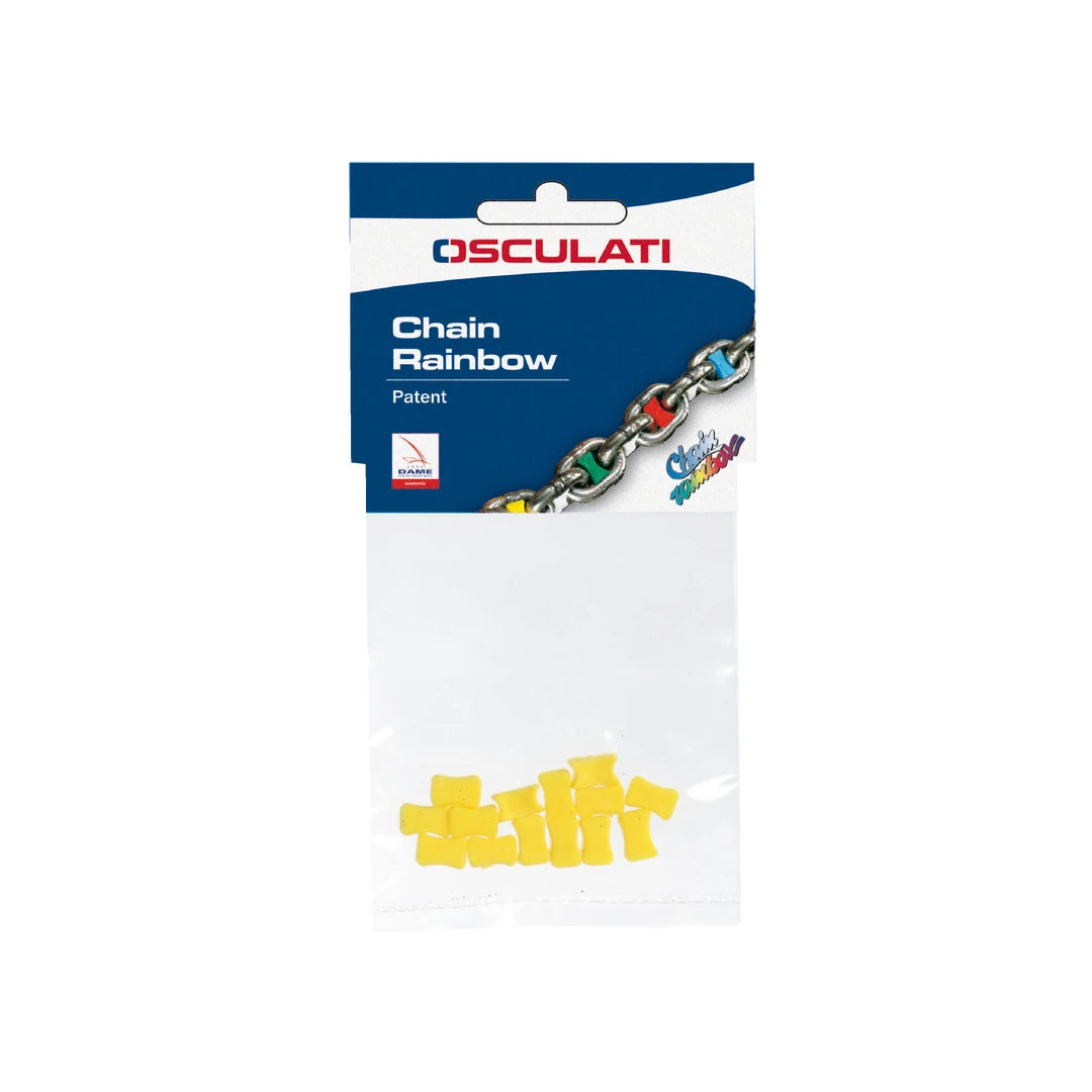 Inserti segna catena in plastica colorata Chain Rainbow per catena da 8mm.