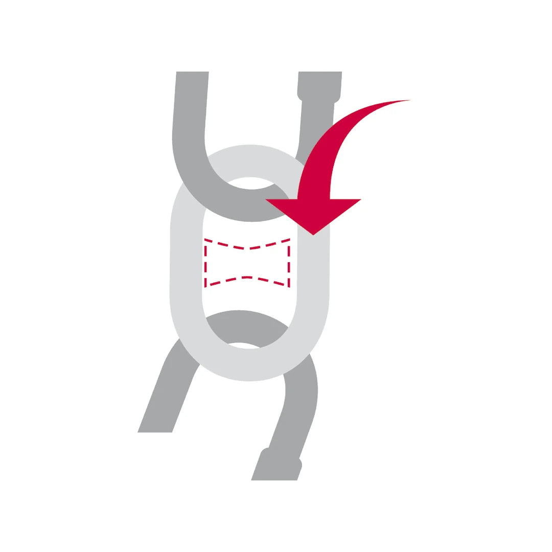 Inserti segna catena in plastica colorata Chain Rainbow per catena da 8mm.