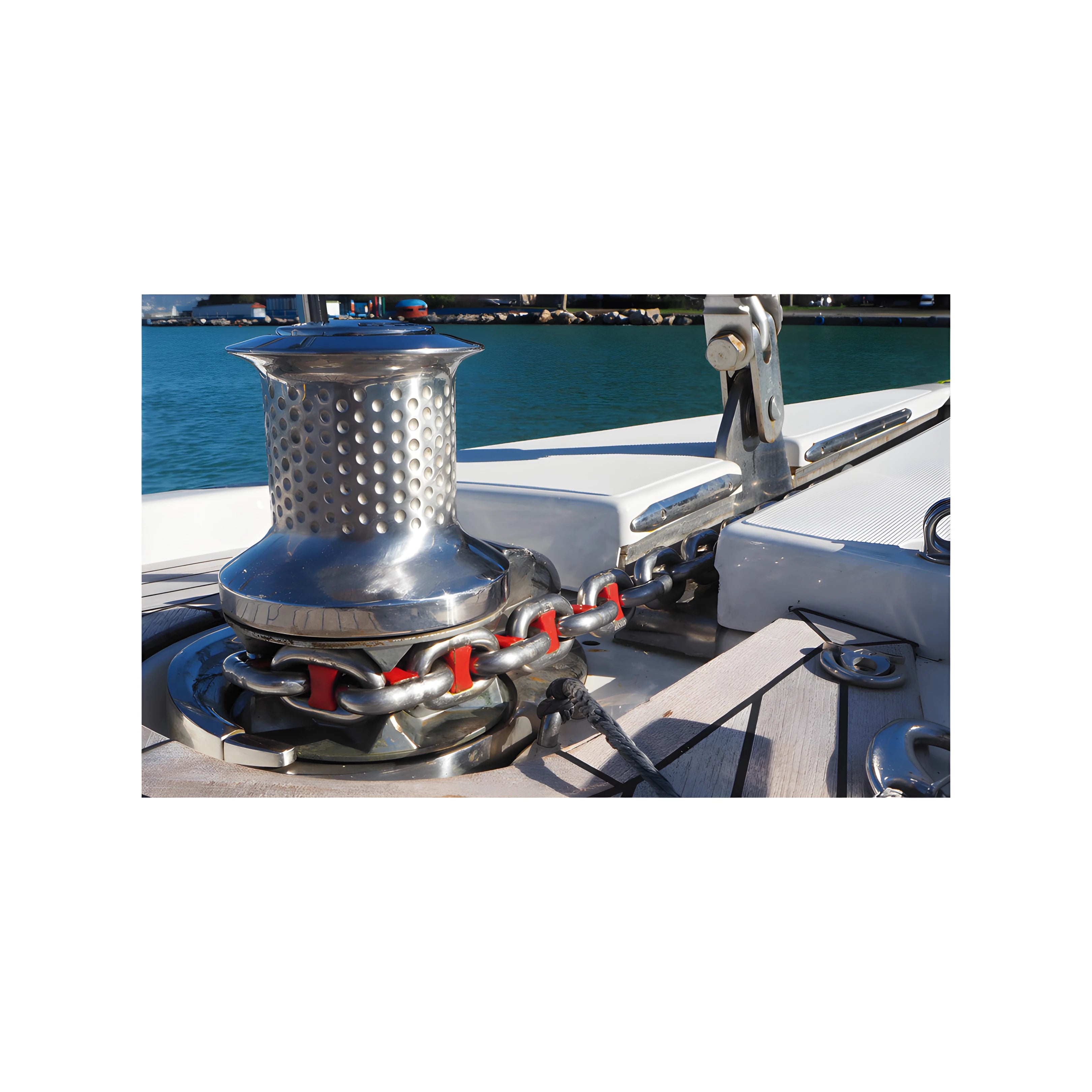 Inserti segna catena in plastica colorata Chain Rainbow per catena da 8mm.